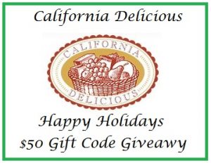 California Delicious Giveaway