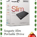 2013 Holiday Gift Guide Seagate Slim Portable Drive