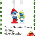 2013 Holiday Gift Guide Brush Buddies Smurf Talking Toothbrushes