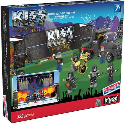 K'NEX Kiss Rock Stage Big Rig Building Set