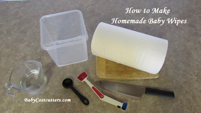 How to Make Home Made Baby Wipes