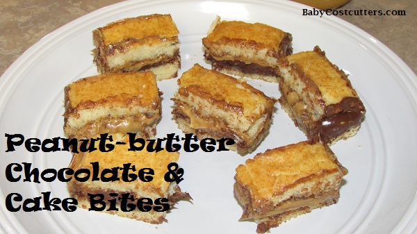 Peanut-butter Chocolate & Cake Bites