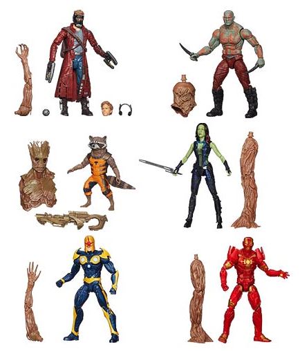Marvel's Guardians of the Galaxy Legends Infinite Series Action Figures ~ Build a Groot