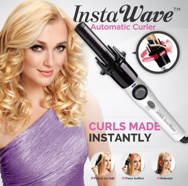 Kiss InstaWave Automatic Curler