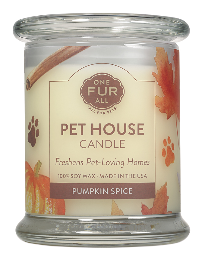 One Fur All's Pet House Candles