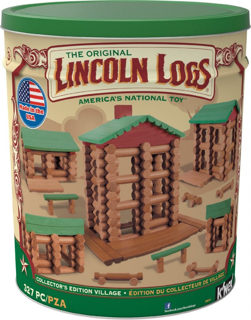 K'NEX Lincoln Logs Set ~ Collector's Edition Village