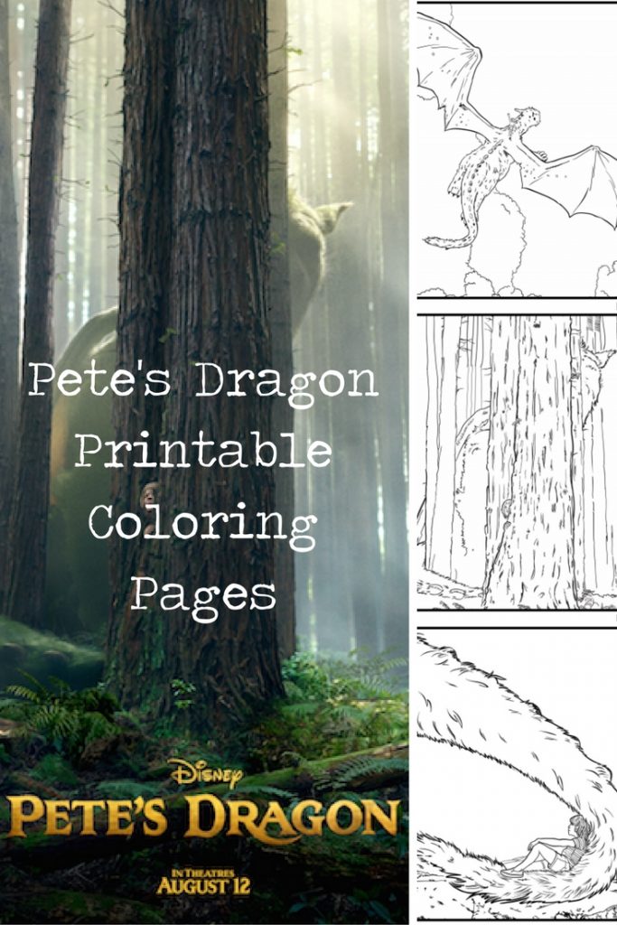 Pete's Dragon Printable Coloring Pages